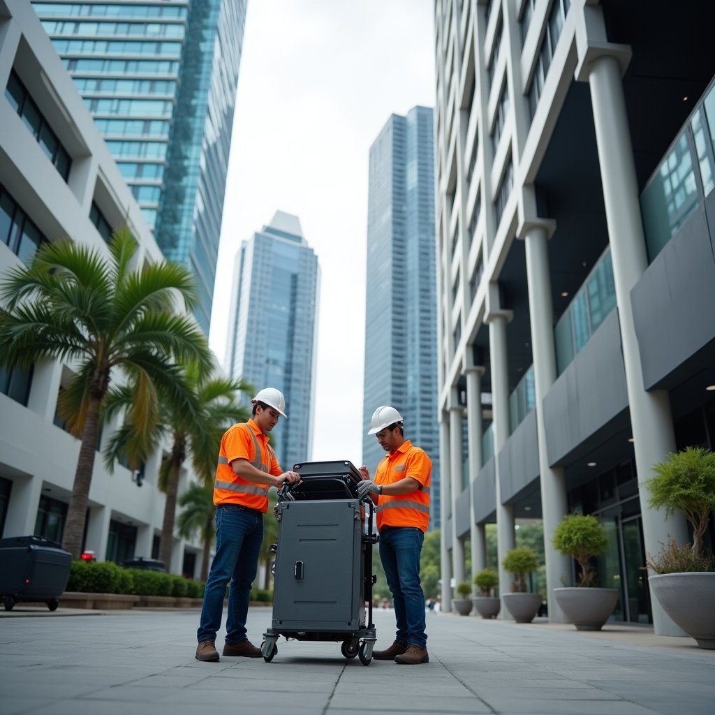 Security System & Electrical Contractor in Kuala Lumpur — illustration for NEXT IN™