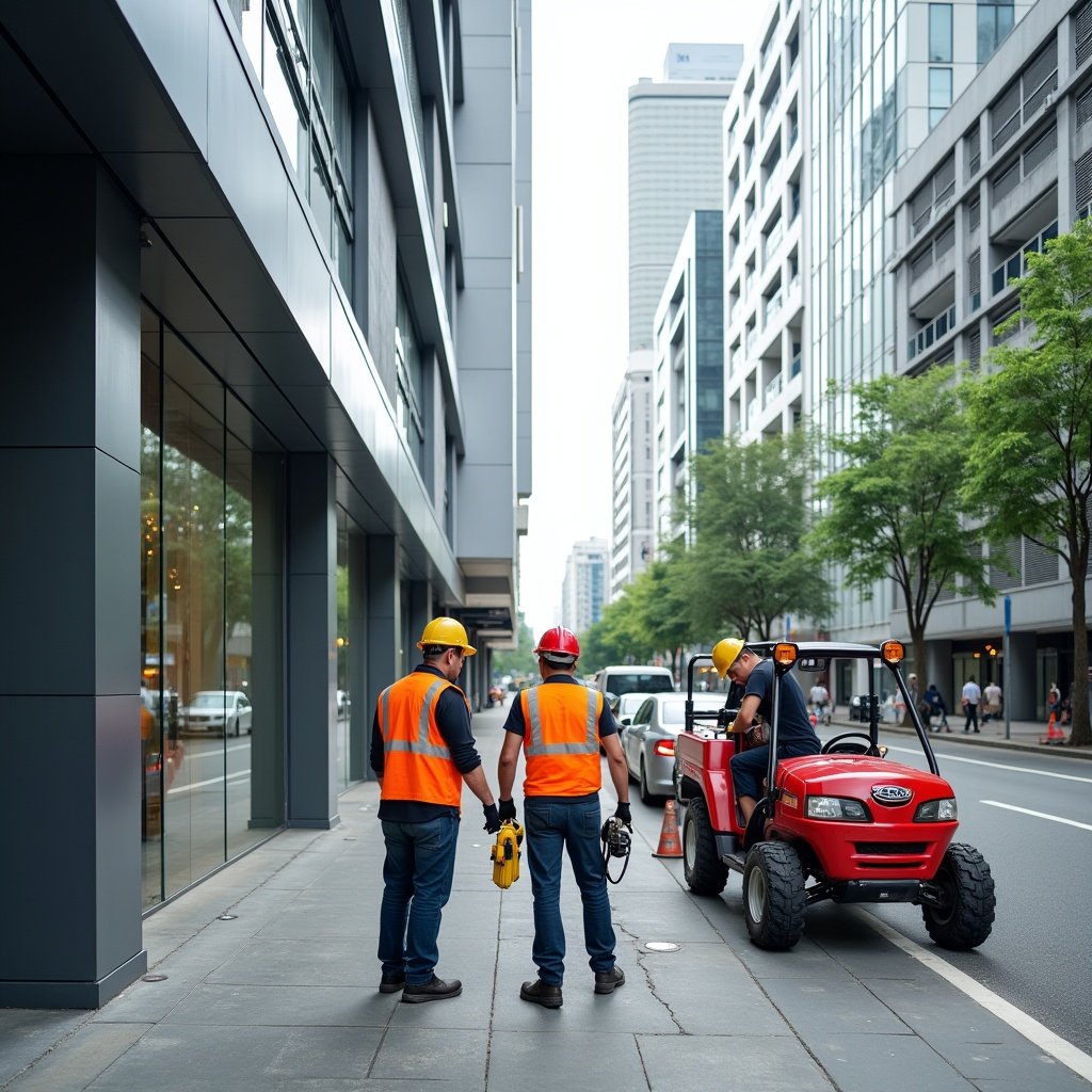 Security System & Electrical Contractor in Subang Jaya — illustration for NEXT IN™