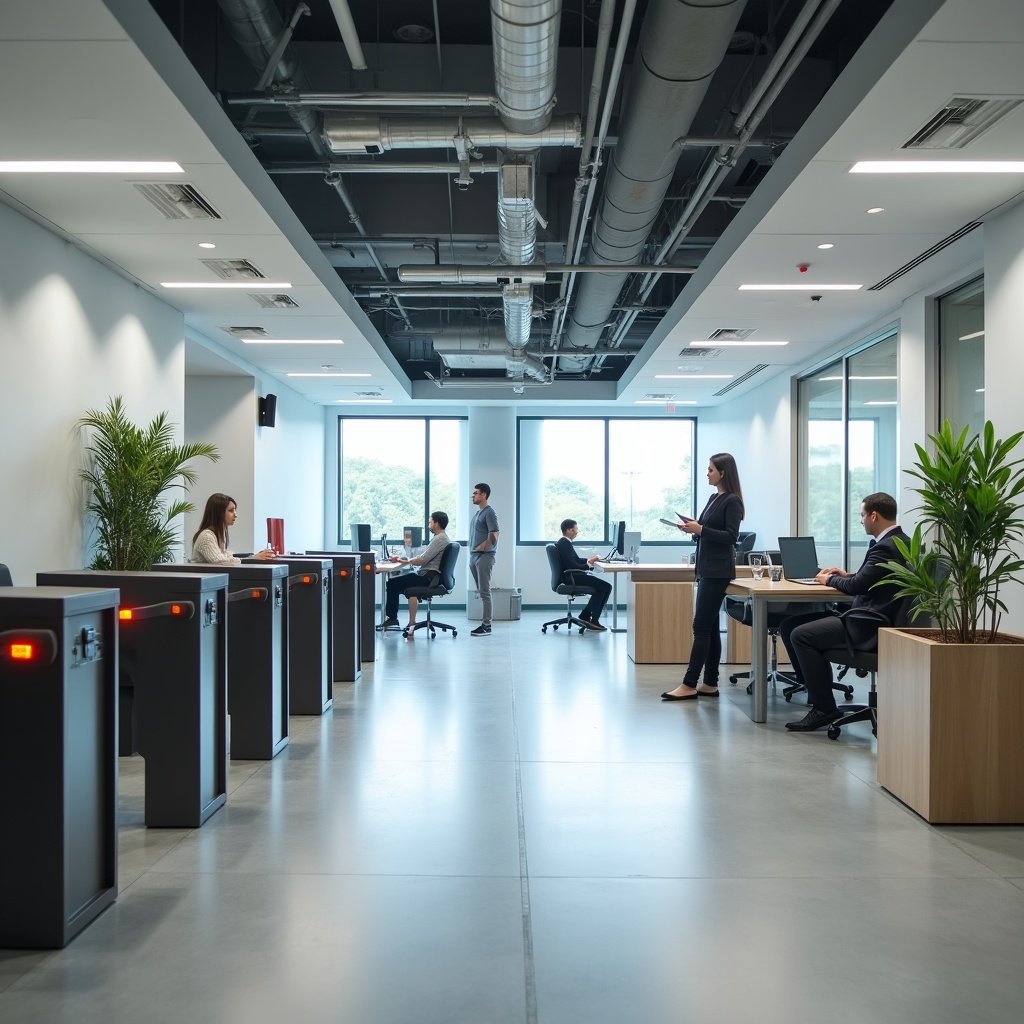 Commerce Association Office & Training Centre Smart Access Control Project — illustration for NEXT IN™