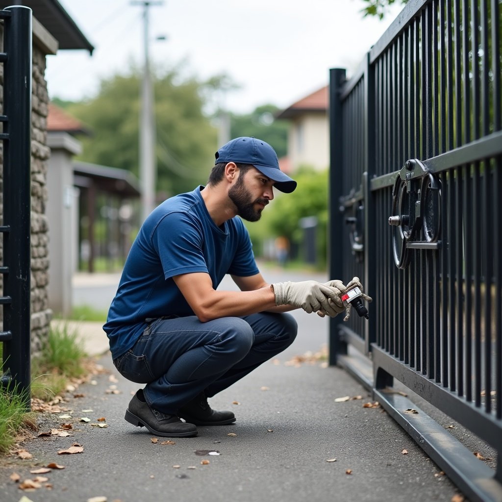 Auto Gate Repair in Malaysia — illustration for NEXT IN™
