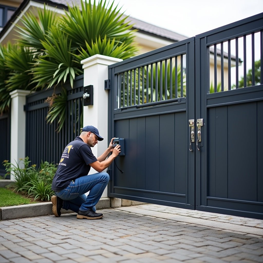 Auto Gate System Supply & Installation in Malaysia — illustration for NEXT IN™