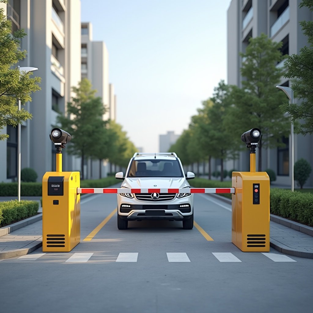 ANPR Barrier Gate in Malaysia — illustration for NEXT IN™