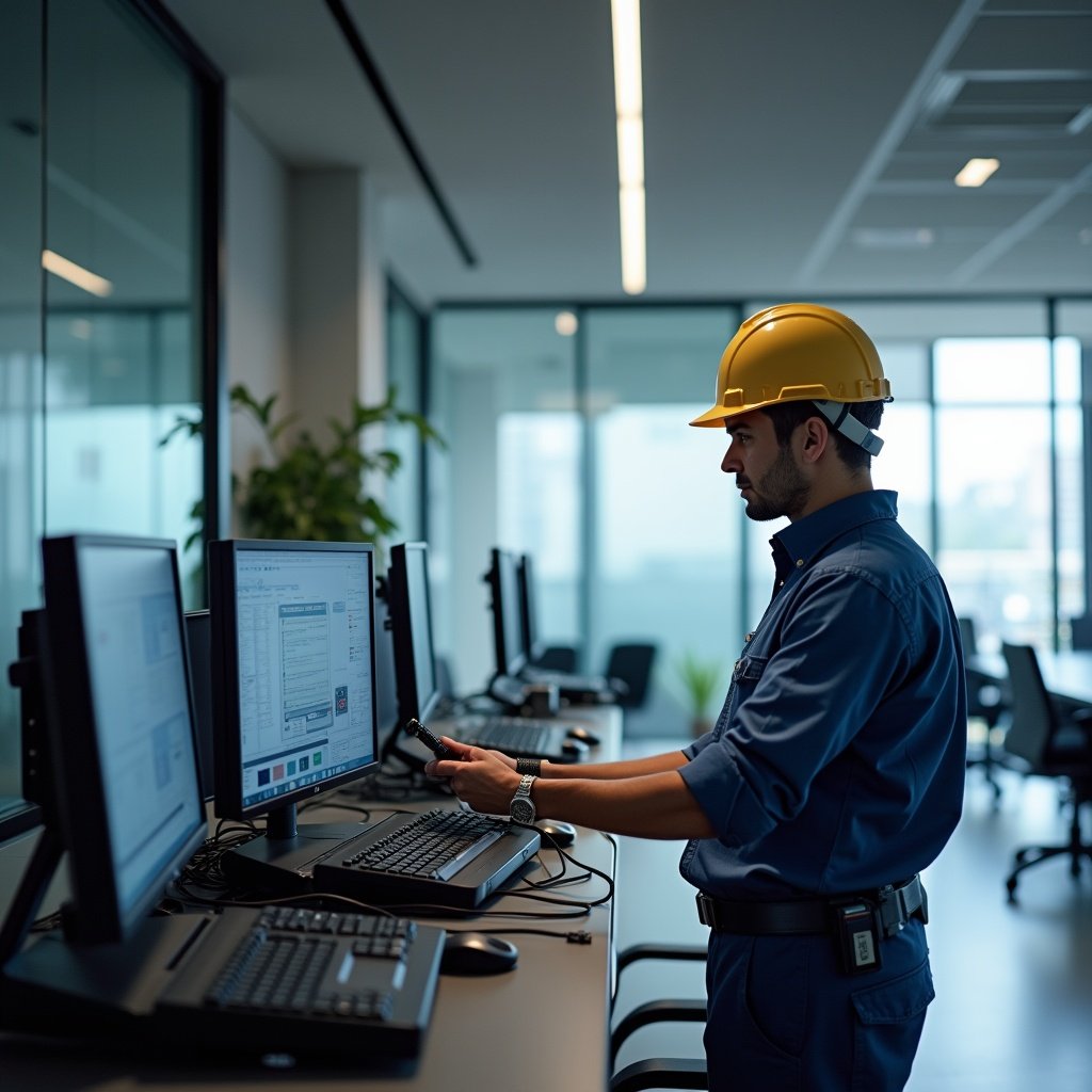 Commercial CCTV Installation in Malaysia — illustration for NEXT IN™