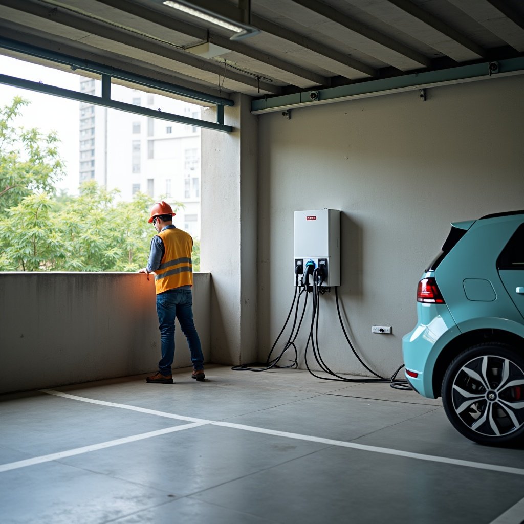 EV Charger Installation in Malaysia — illustration for NEXT IN™